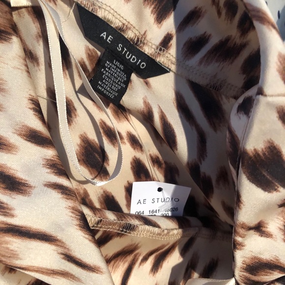 American Eagle Midi Cheetah Print Skirt - Picture 2 of 5